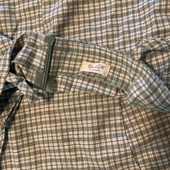 john galt green plaid dress - Picture 4 of 5